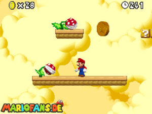 World 2 — New Super Mario Bros. walkthrough screenshot