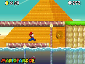 World 2 — New Super Mario Bros. walkthrough screenshot