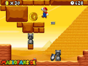 World 2 — New Super Mario Bros. walkthrough screenshot