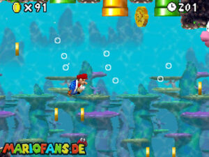 World 3 — New Super Mario Bros. walkthrough screenshot