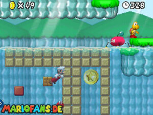 World 3 — New Super Mario Bros. walkthrough screenshot