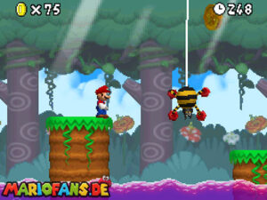 World 4 — New Super Mario Bros. walkthrough screenshot