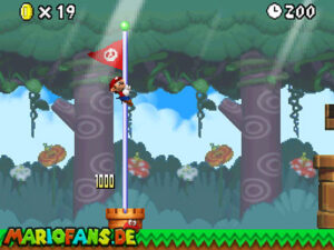 World 4 — New Super Mario Bros. walkthrough screenshot