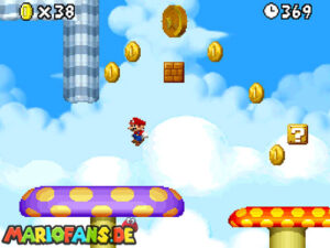 World 4 — New Super Mario Bros. walkthrough screenshot