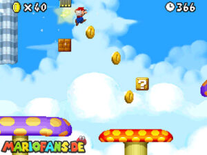 World 4 — New Super Mario Bros. walkthrough screenshot