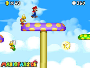 World 4 — New Super Mario Bros. walkthrough screenshot