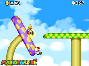 World 4 — New Super Mario Bros. walkthrough screenshot