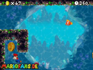 World 4 — New Super Mario Bros. walkthrough screenshot