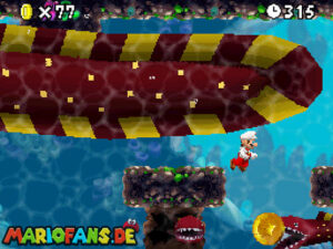 World 4 — New Super Mario Bros. walkthrough screenshot
