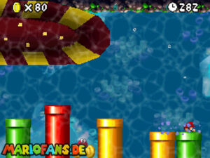 World 4 — New Super Mario Bros. walkthrough screenshot