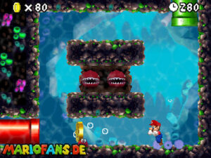 World 4 — New Super Mario Bros. walkthrough screenshot