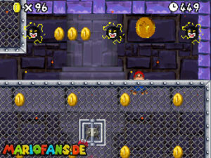 World 4 — New Super Mario Bros. walkthrough screenshot