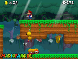 World 4 — New Super Mario Bros. walkthrough screenshot
