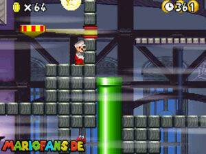 World 4 — New Super Mario Bros. walkthrough screenshot