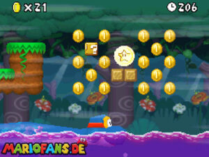 World 4 — New Super Mario Bros. walkthrough screenshot