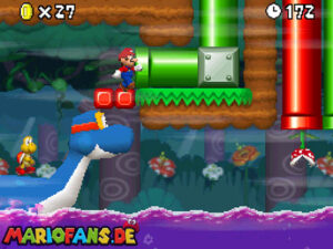 World 4 — New Super Mario Bros. walkthrough screenshot