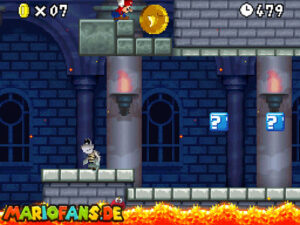 World 4 — New Super Mario Bros. walkthrough screenshot