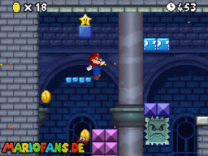 World 4 — New Super Mario Bros. walkthrough screenshot