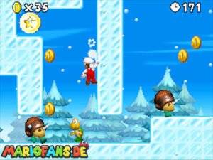 World 5 — New Super Mario Bros. walkthrough screenshot