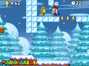 World 5 — New Super Mario Bros. walkthrough screenshot