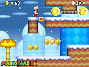 World 5 — New Super Mario Bros. walkthrough screenshot