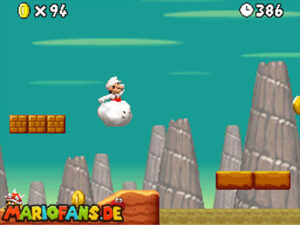 World 6 — New Super Mario Bros. walkthrough screenshot