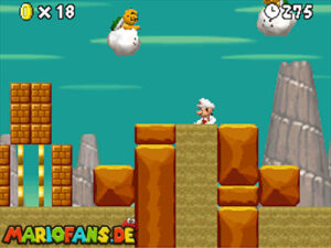 World 6 — New Super Mario Bros. walkthrough screenshot
