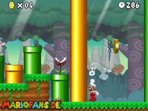World 6 — New Super Mario Bros. walkthrough screenshot