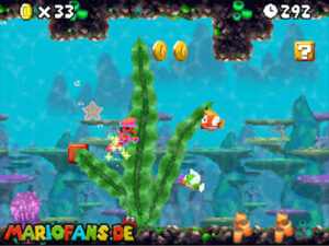 World 6 — New Super Mario Bros. walkthrough screenshot