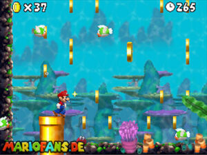 World 6 — New Super Mario Bros. walkthrough screenshot