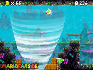 World 6 — New Super Mario Bros. walkthrough screenshot