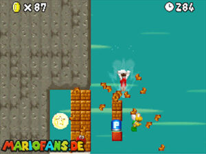 World 6 — New Super Mario Bros. walkthrough screenshot