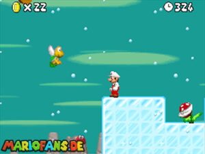 World 6 — New Super Mario Bros. walkthrough screenshot