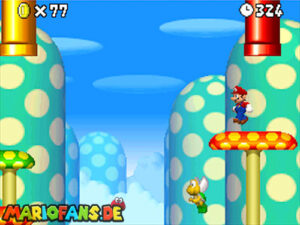 World 7 — New Super Mario Bros. walkthrough screenshot