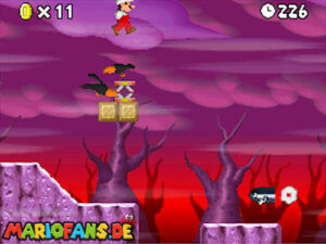 World 8 — New Super Mario Bros. walkthrough screenshot