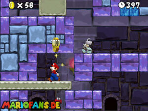 World 8 — New Super Mario Bros. walkthrough screenshot