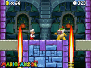 World 8 — New Super Mario Bros. walkthrough screenshot