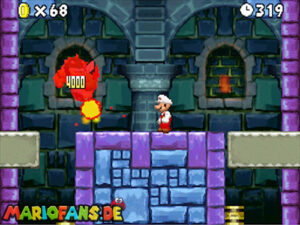 World 8 — New Super Mario Bros. walkthrough screenshot