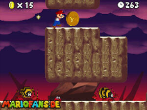 World 8 — New Super Mario Bros. walkthrough screenshot