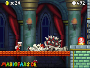 World 8 — New Super Mario Bros. walkthrough screenshot