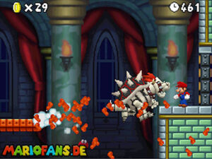 World 8 — New Super Mario Bros. walkthrough screenshot