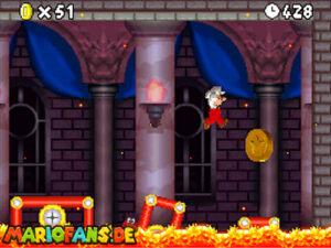 World 8 — New Super Mario Bros. walkthrough screenshot