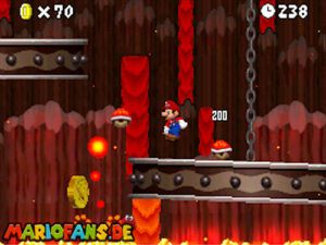 World 8 — New Super Mario Bros. walkthrough screenshot