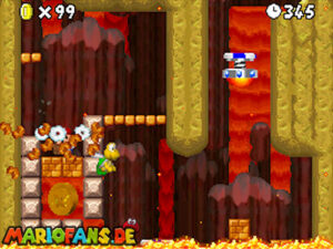 World 8 — New Super Mario Bros. walkthrough screenshot