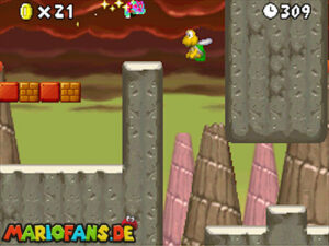 World 8 — New Super Mario Bros. walkthrough screenshot