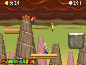 World 8 — New Super Mario Bros. walkthrough screenshot