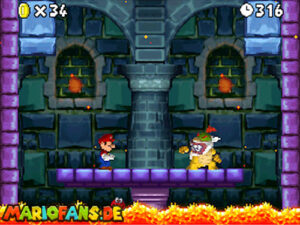 World 8 — New Super Mario Bros. walkthrough screenshot