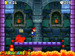 World 8 — New Super Mario Bros. walkthrough screenshot