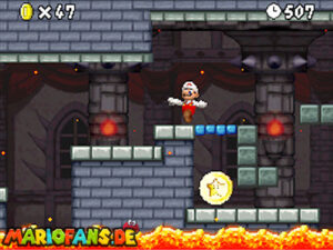 World 8 — New Super Mario Bros. walkthrough screenshot