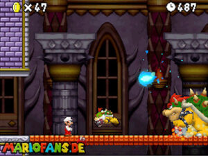 World 8 — New Super Mario Bros. walkthrough screenshot